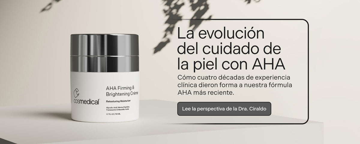 La evolución del cuidado de la piel con AHA